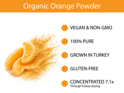 Organic Orange Powder