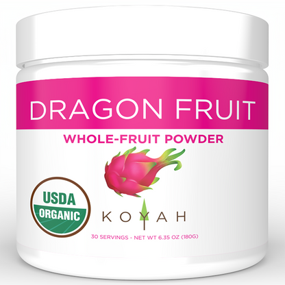 Organic Pink Dragon Fruit Powder - Vietnam Grown & Freeze-dried in the USA