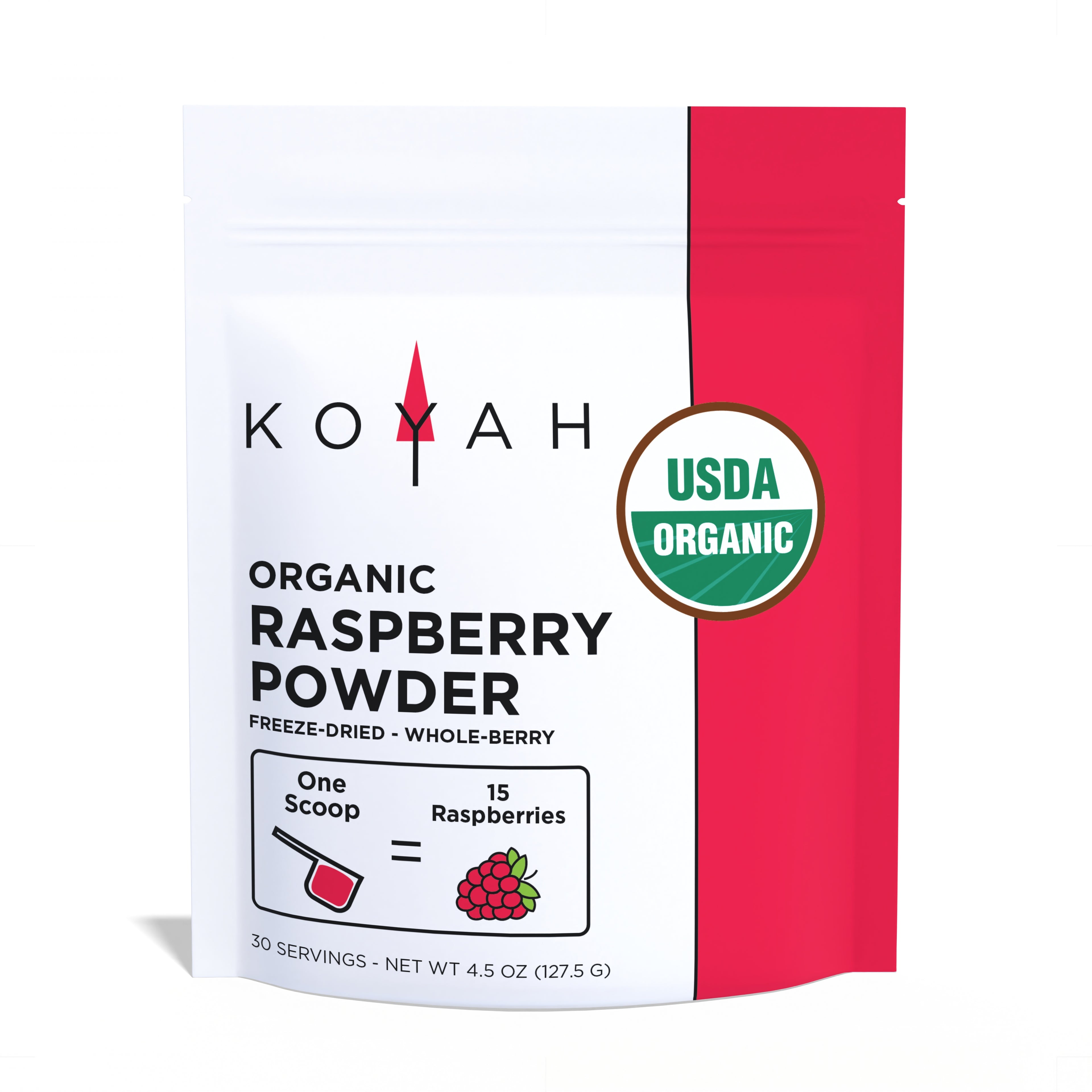 Organic Raspberry Powder — organic antioxidant raspberry powder by KOYAH