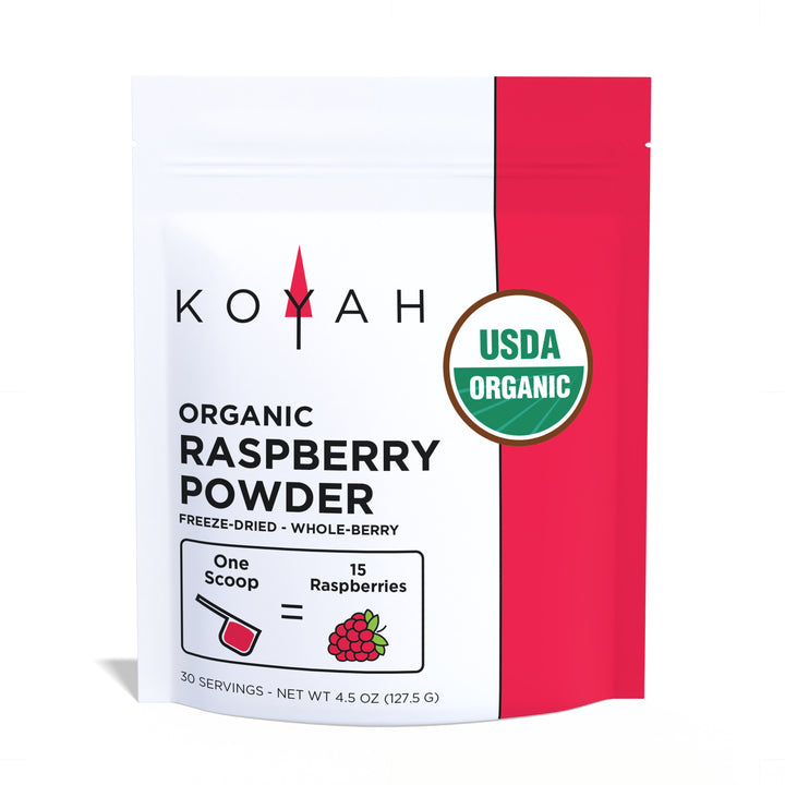 Organic Raspberry Powder — organic antioxidant raspberry powder by KOYAH