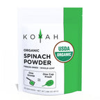 Organic Spinach Powder — organic iron-rich spinach powder by KOYAH