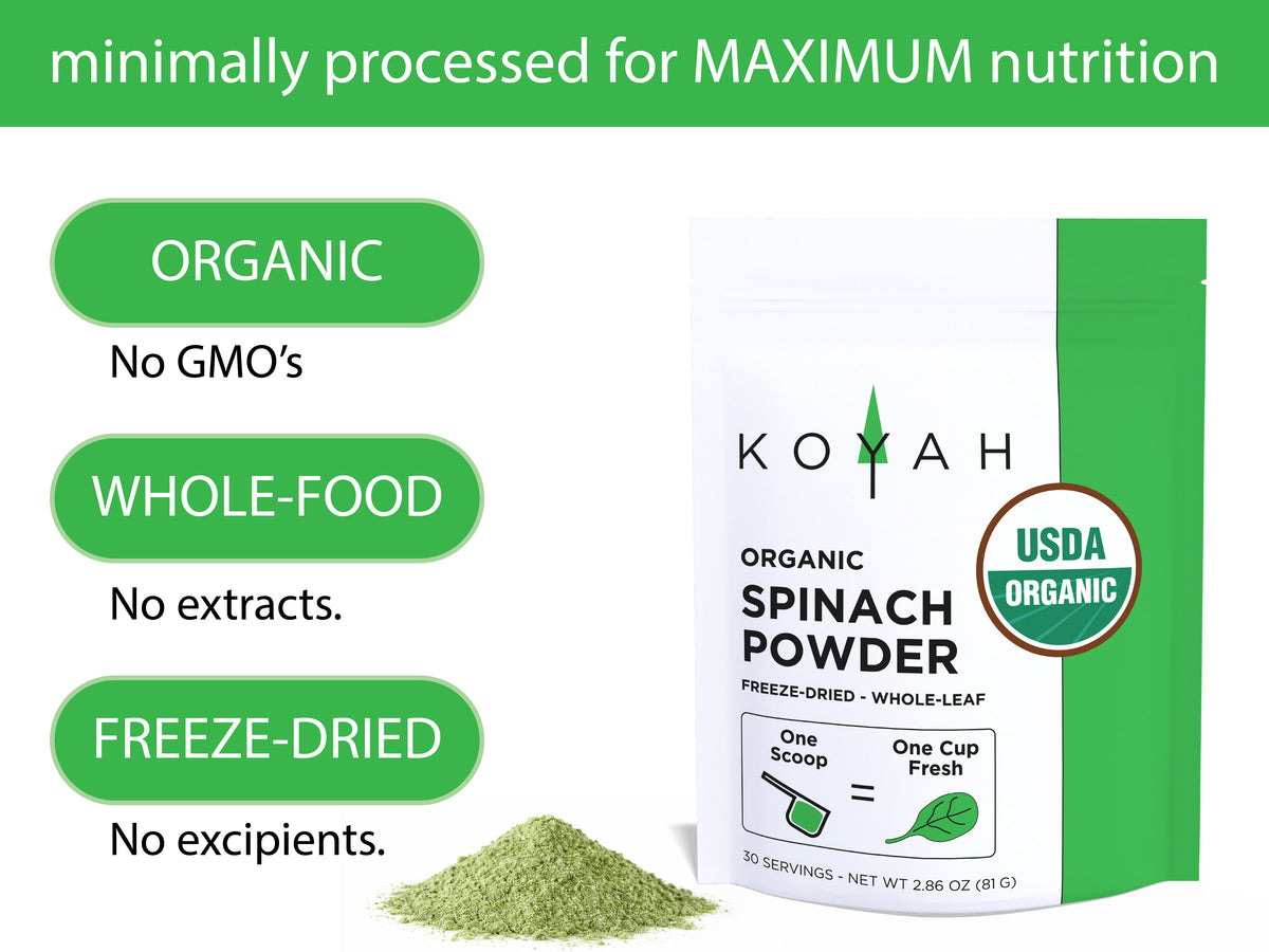 Organic Spinach Powder