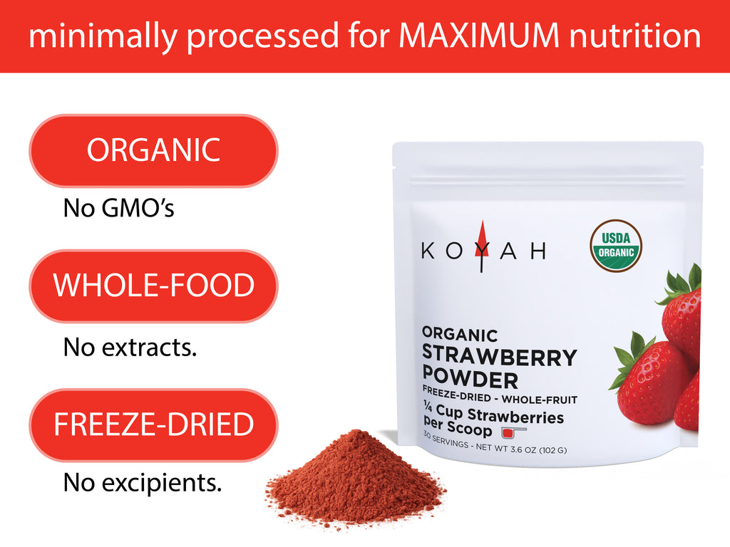 Organic Strawberry Powder