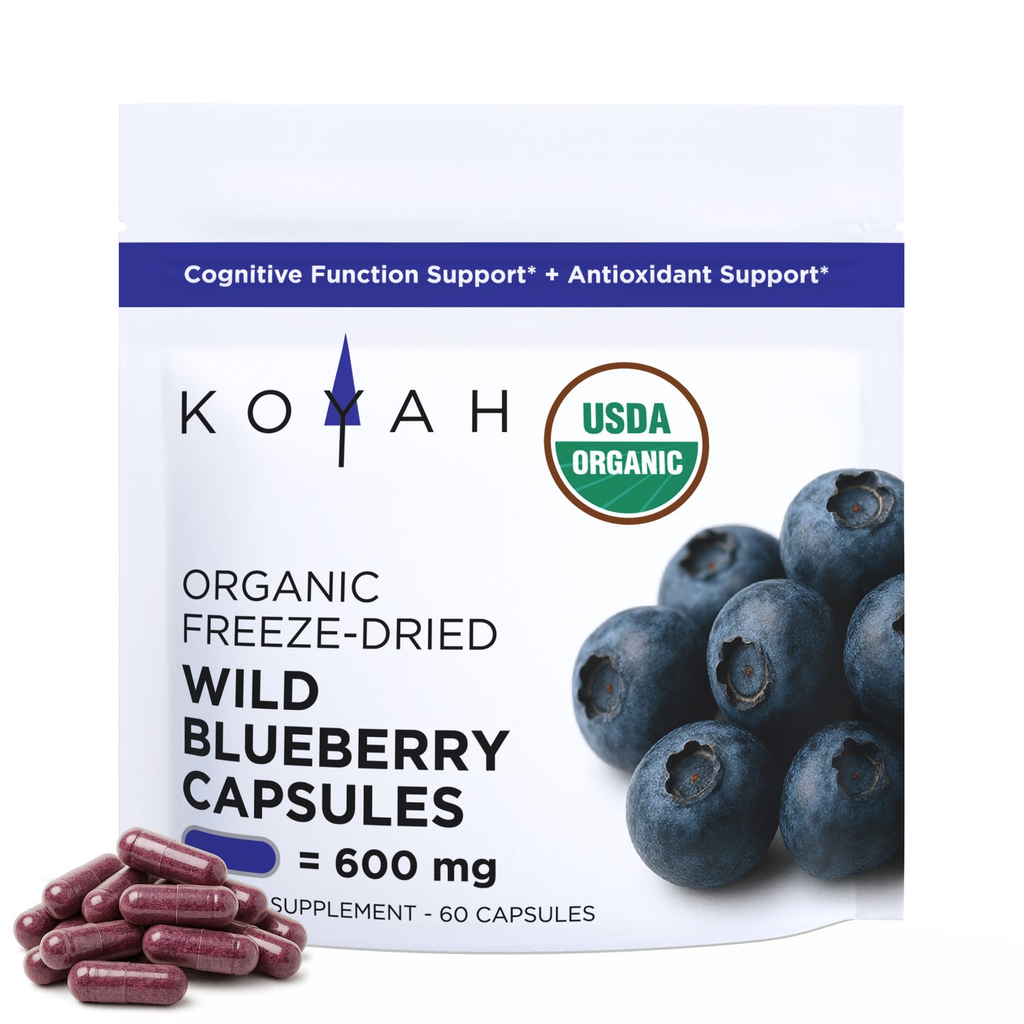 Organic Wild Blueberry Capsules