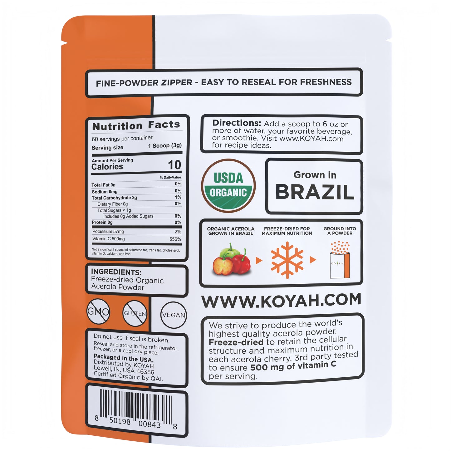 Organic Acerola Powder
