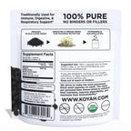 Organic Black Seed Capsules Pacdora back pouch