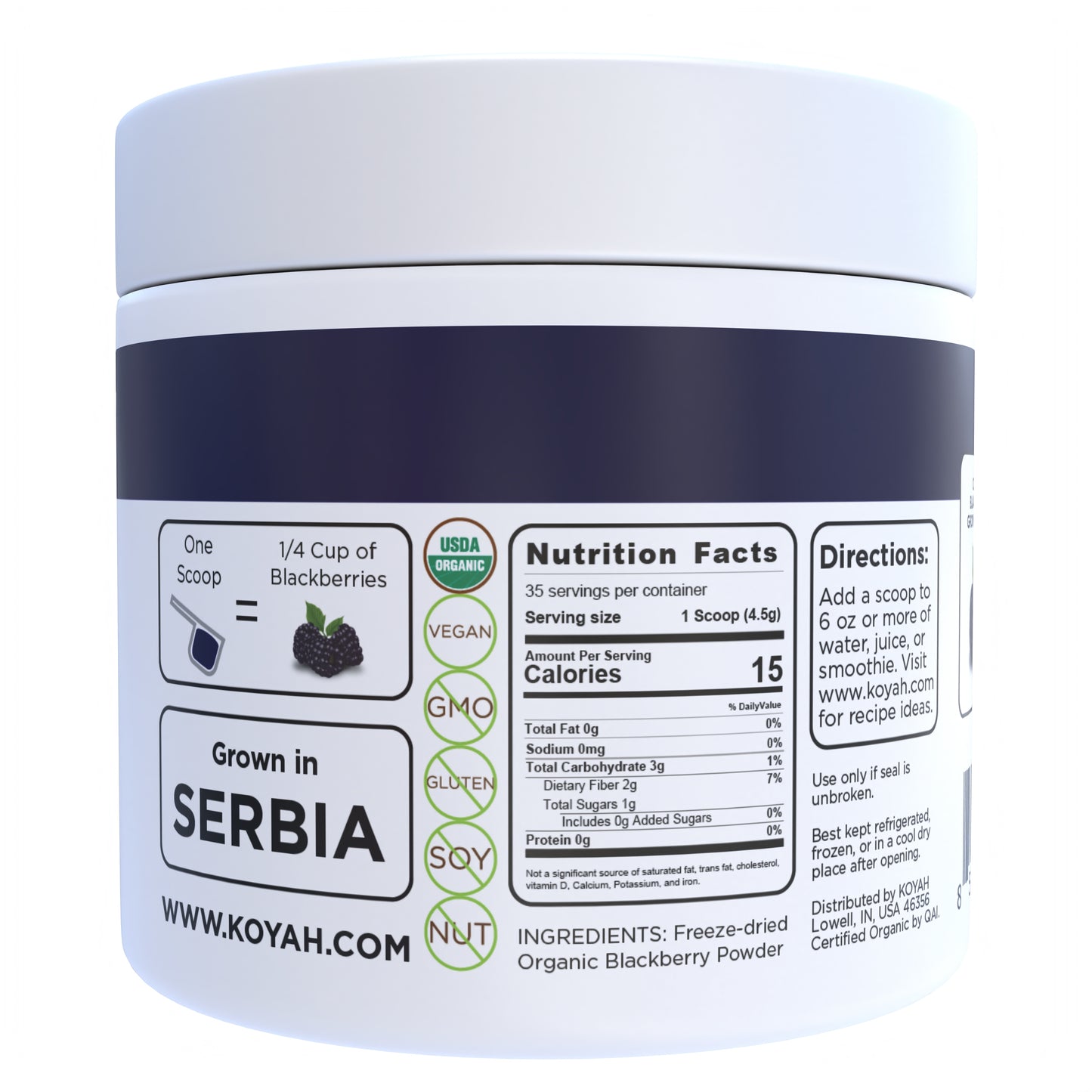 Organic Blackberry Powder