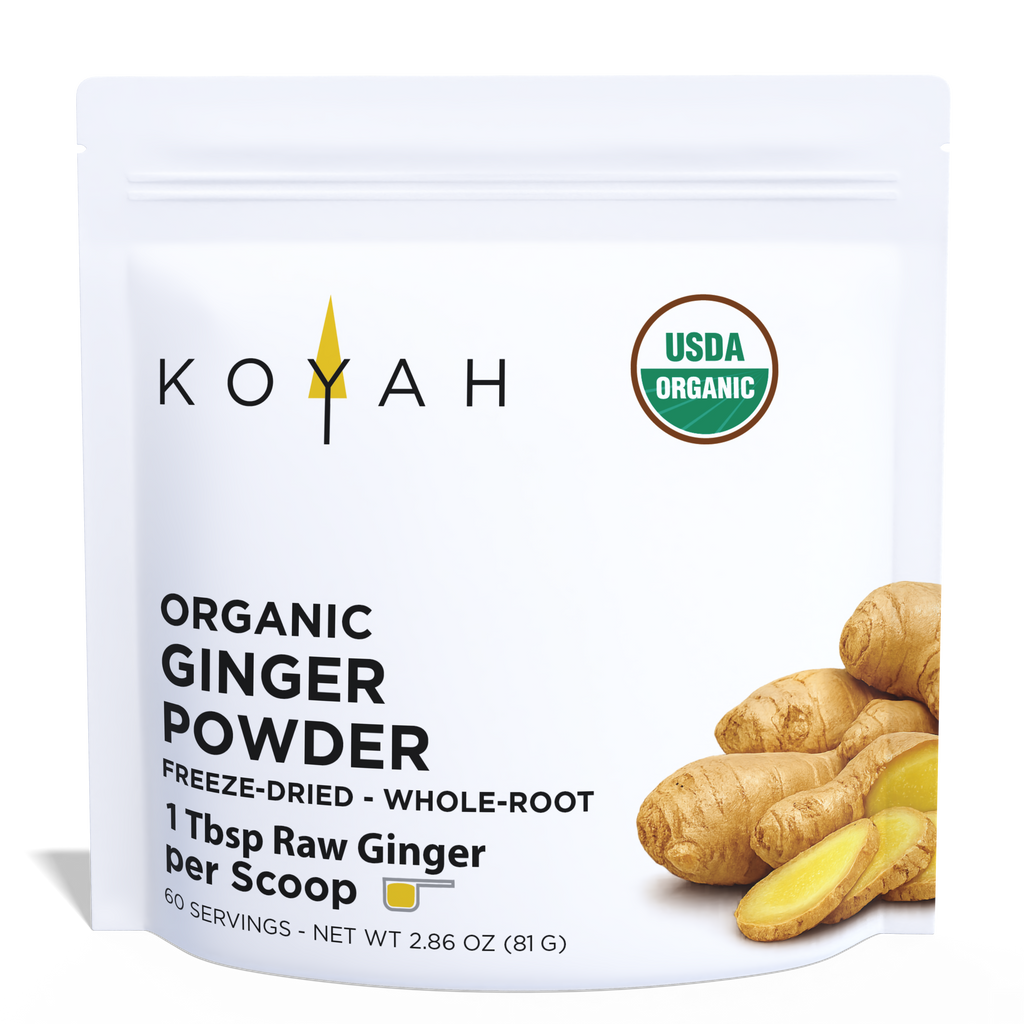 Organic Ginger Powder pouch front Pacdora