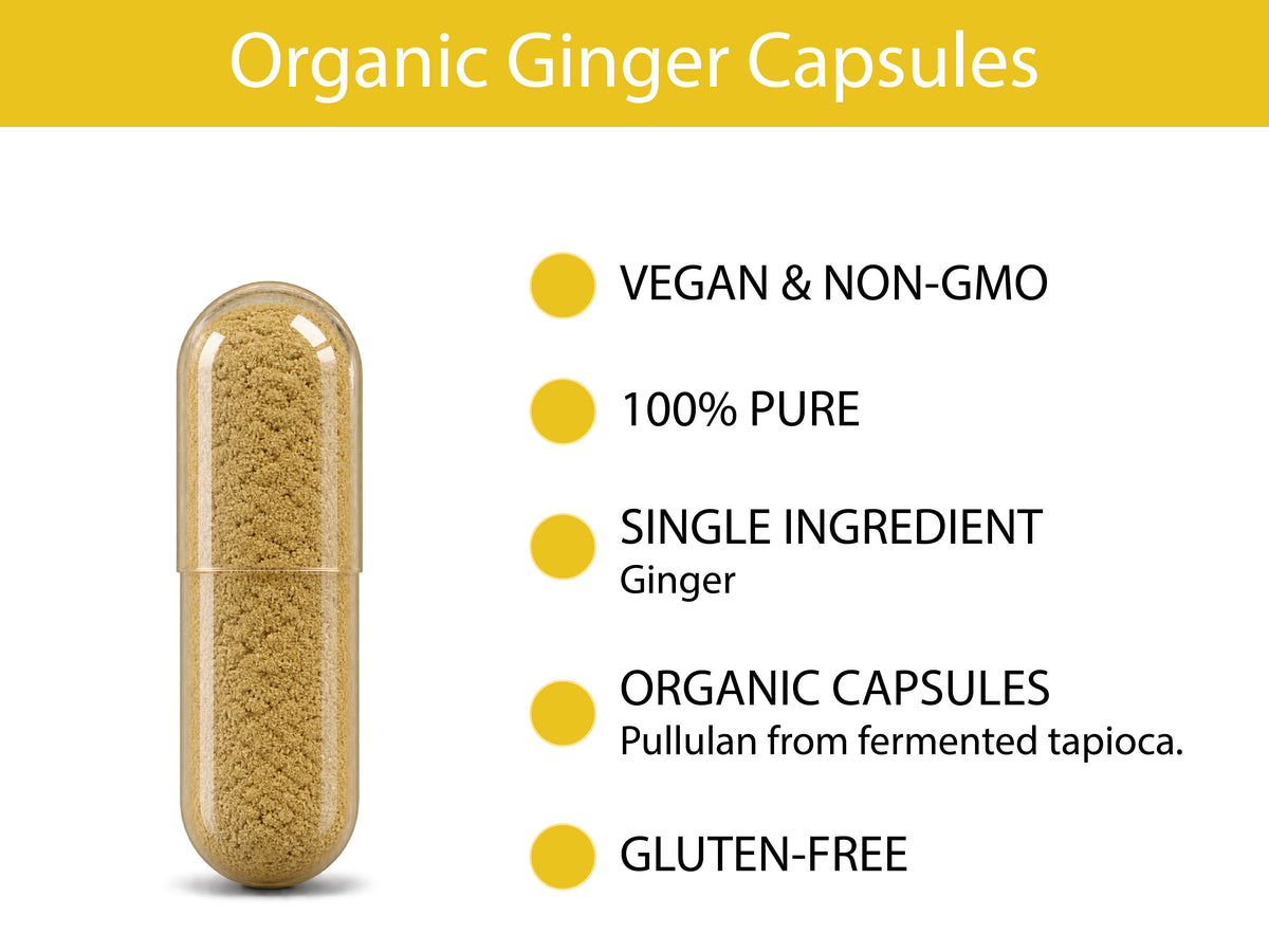 Organic Ginger Capsules Pacdora lifestyle 02