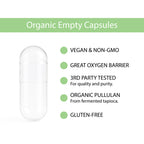 Organic empty capsule benefits — vegan, oxygen barrier, 3rd party tested