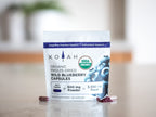 KOYAH Organic Wild Blueberry Capsules lifestyle photo