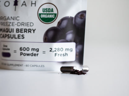 Organic Maqui Berry Capsules
