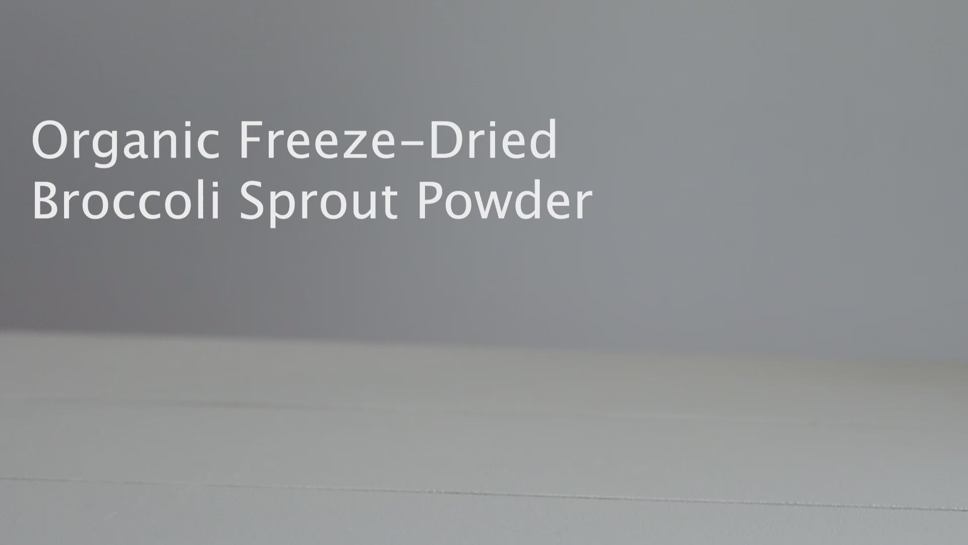 broccoli sprout powder