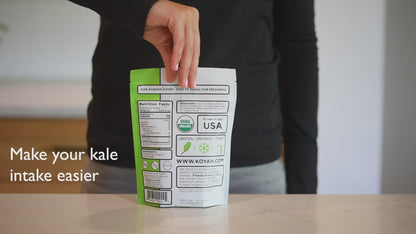 kale powder video