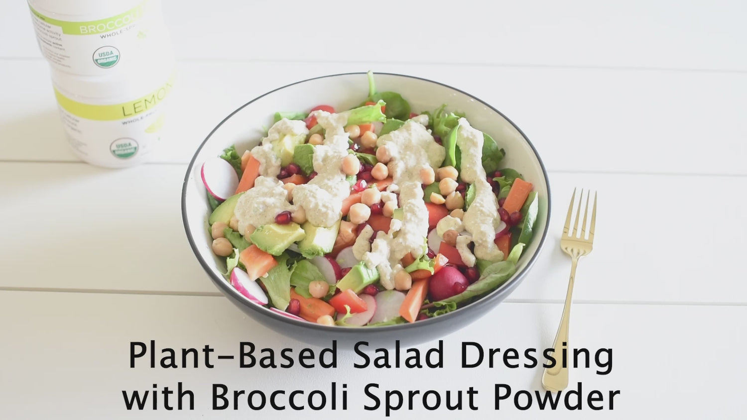 Organic Broccoli Sprout Powder USA Sprouted & Freezedried KOYAH