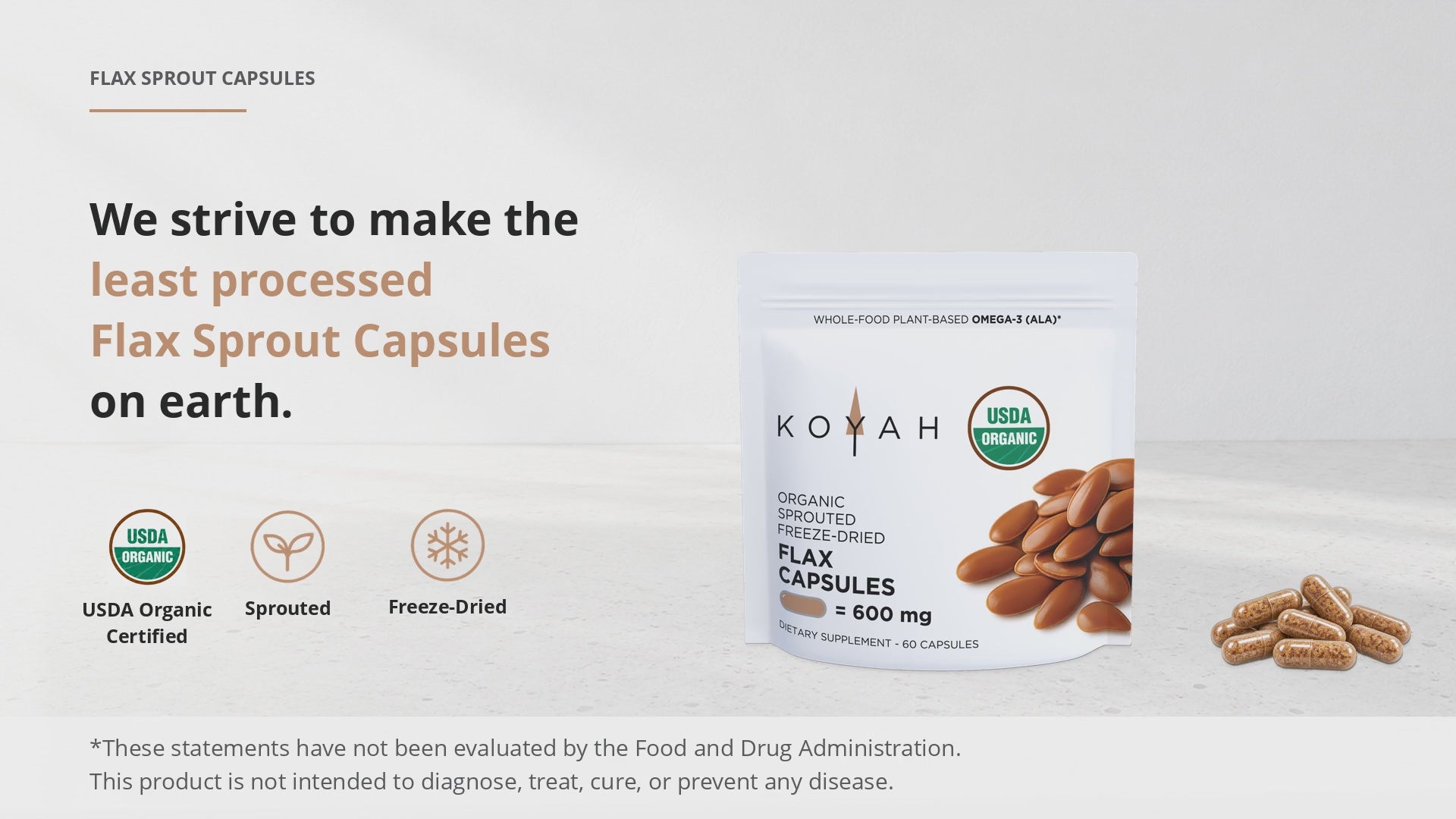 Flax Seed Capsules product video