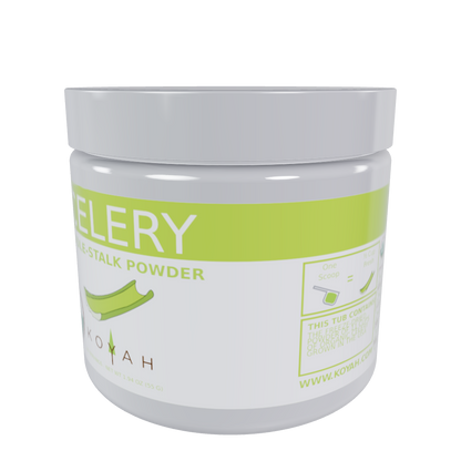 Organic Celery Powder - Grown & Freeze-dried in the USA