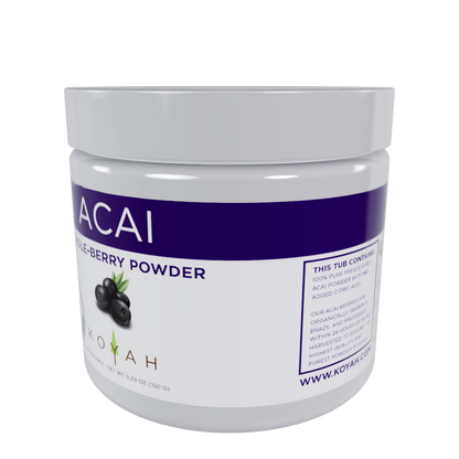 Organic Acai Powder - Brazil Grown & Freeze-dried