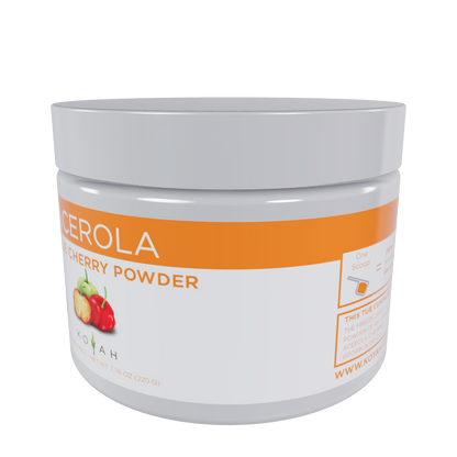 Organic Acerola Powder - 200% Vitamin C (184 mg/serving)