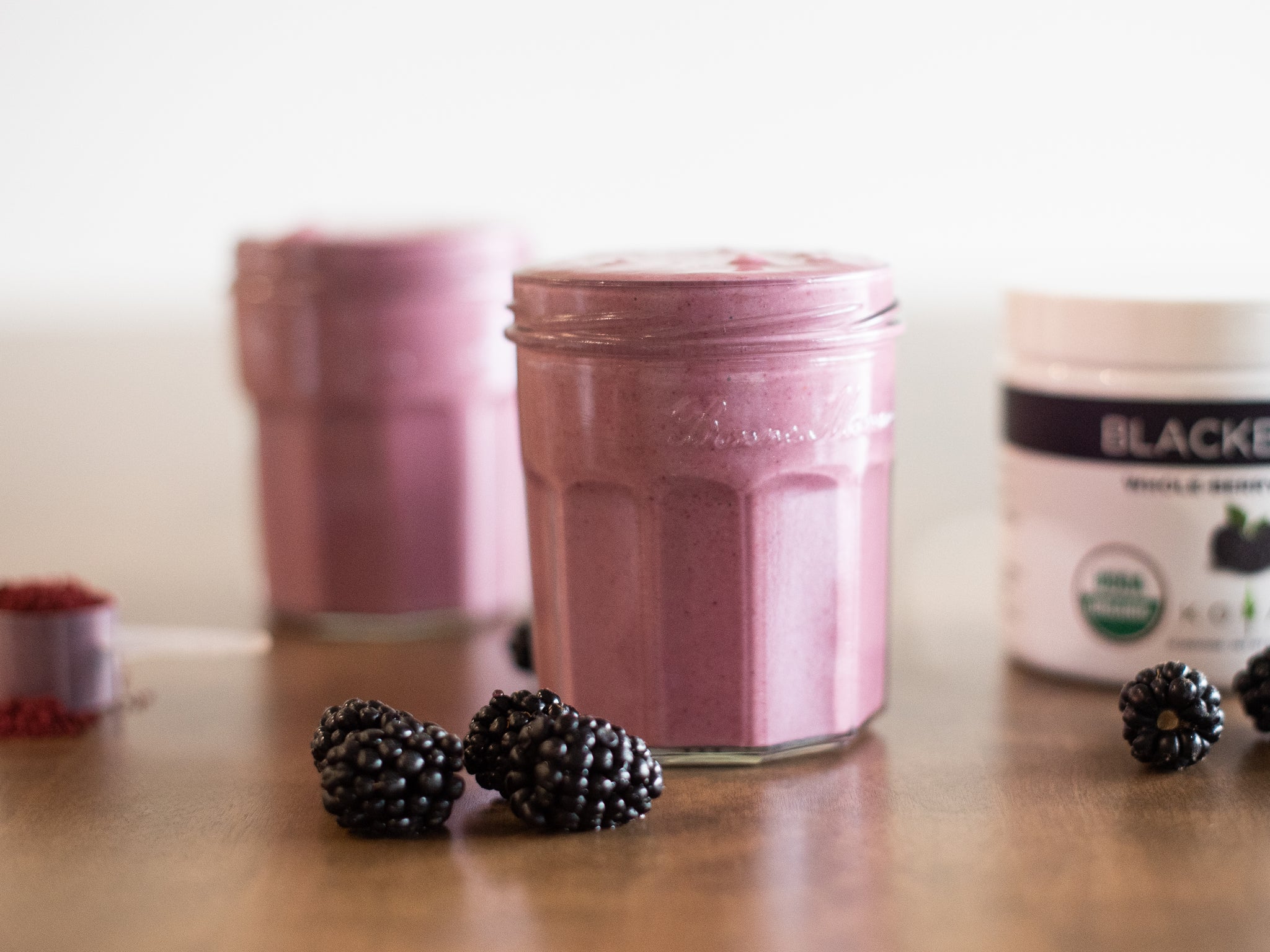blackberry smoothie video