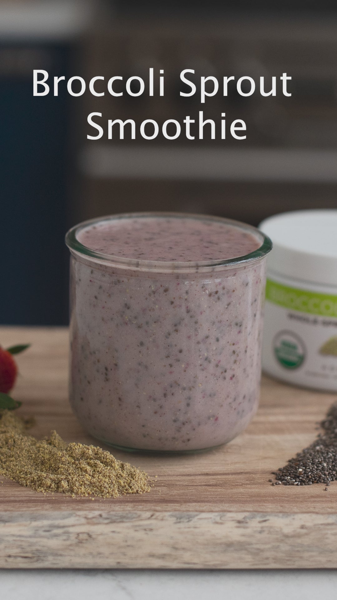 broccoli sprout smoothie 
