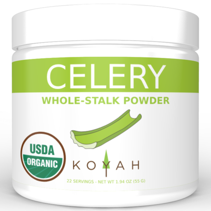 Organic Celery Powder - Grown & Freeze-dried in the USA
