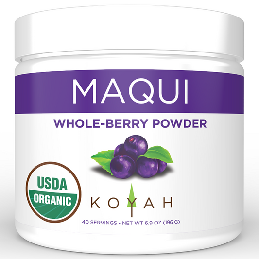 Organic Maqui Berry Powder - Chile Grown & Freeze Dried