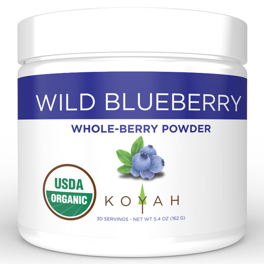 Organic Wild Blueberry Powder - Canada Grown & Freeze Dried in the USA