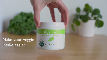 Organic Kale Powder - USA Grown & Freeze-dried