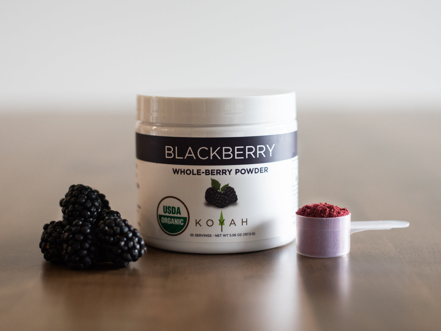 freeze-dried blackberry powder