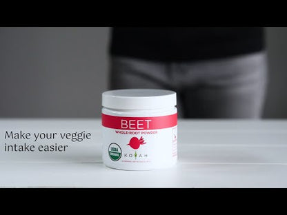 beet powder video