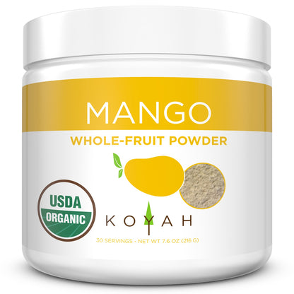 Organic Mango Powder - South American Grown & Freeze-dried in the USA